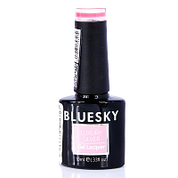 LV023 гель-лак для ногтей прозрачный розовый / Luxury Silver 10 мл, BLUESKY