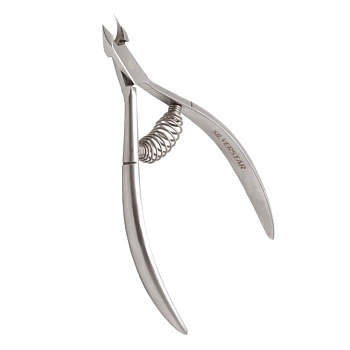 SILVER STAR Кусачки для кутикулы (5 мм), пружинное соединение, длиные ручки / PROLINE, фото 2