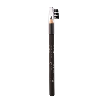 RADIANT PROFESSIONAL MAKE-UP Карандаш для бровей, 1 черный / Time Proof Eyebrow Pencil 1,14 гр, фото 2