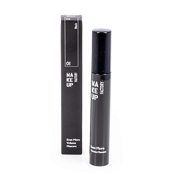 MAKE UP FACTORY Тушь для ресниц, 01 черный / Even More Volume Mascara 15 мл, фото 2