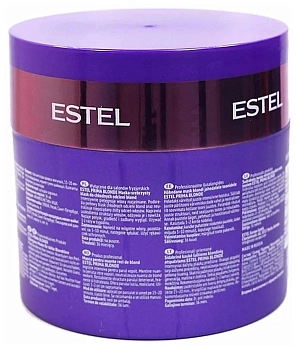 ESTEL PROFESSIONAL Маска оттеночная серебристая для холодных оттенков блонд / Prima Blonde 300 мл, фото 2