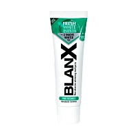 BLANX Паста зубная отбеливающая / Fresh White 75 мл, фото 1