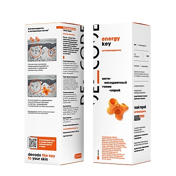 DECODE Тоник-спрей антиоксидантный / energy key 150 мл, фото 2