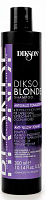 Шампунь тонирующий против желтизны волос / DIKSO BLONDE 300 мл, DIKSON