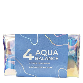 MEDICAL COLLAGENE 3D Набор увлажняющий для лица (тоник 250 мл + сыворотка 30 мл + крем 50 мл +  гель-маска 30 мл) Aqua Balance Collection, фото 1