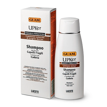 GUAM Шампунь укрепляющий против выпадения волос / UPKER 200 мл, фото 2