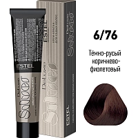 ESTEL PROFESSIONAL 6/76 краска для волос, темно-русый коричнево-фиолетовый / DE LUXE SILVER 60 мл, фото 2
