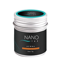 Хна для бровей в баночке, рыжий / NanoTap foxy 5 гр, NANO TAP