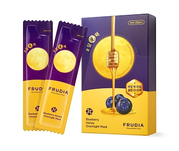 FRUDIA Маска ночная питательная с черникой и медом 20*5 мл, фото 2
