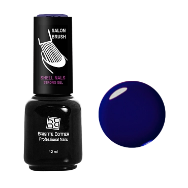 BRIGITTE BOTTIER 977 гель-лак для ногтей, темный синий / Shell Nails 12 мл