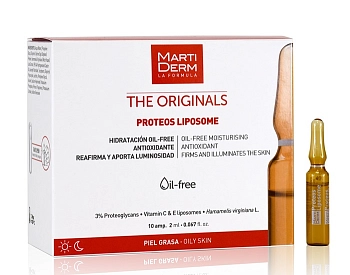 Ампулы для лица Протеос с липосомами / Ориджиналс 10 х 2 мл, MARTIDERM