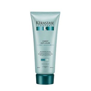 KERASTASE Молочко для поврежденных волос Уход-Цемент Антиузюр / РЕЗИСТАНС 200 мл, фото 1