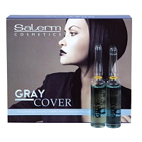 Средство для лучшего окрашивания седых волос / Gray Cover 12*5 мл, SALERM COSMETICS