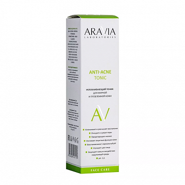 ARAVIA Тоник успокаивающий для жирной и проблемной кожи / ANTI-ACNE TONIC 250 мл