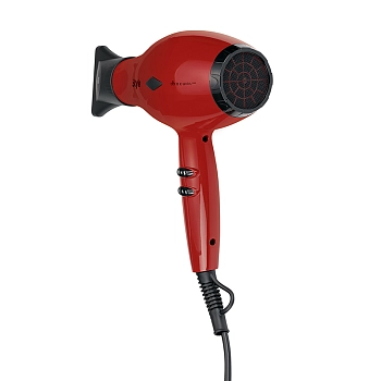 DEWAL PROFESSIONAL Фен Pro Style красный, 2 насадки, диффузор, 2000 Вт, фото 2