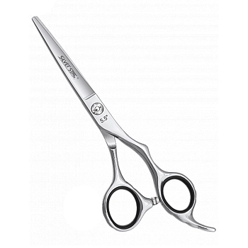 Ножницы парикмахерские эргономичные, гравировка на ручках 5,5&quot;