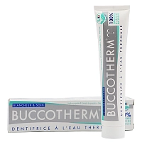 BUCCOTHERM Паста зубная отбеливание и уход с термальной водой / BUCCOTHERM 75 мл, фото 3