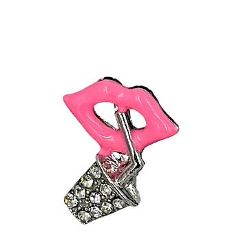 Брошь-значок Коктейль