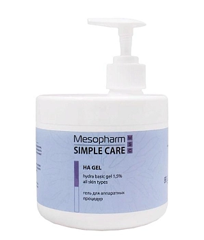MESOPHARM PROFESSIONAL Гель для аппаратных процедур для лица / HA GEL 500 мл, фото 1