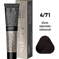 ESTEL PROFESSIONAL 4/71 краска для волос, шатен коричнево-пепельный / De Luxe Silver 60 мл, фото 2