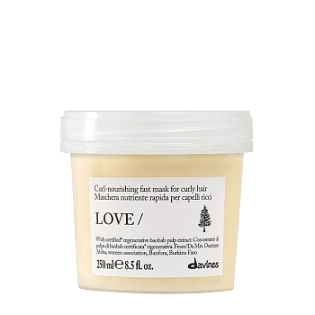 Маска-экспресс для кудрявых и вьющихся волос / LOVE Curl fast mask 250 мл