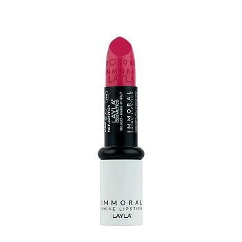 LAYLA COSMETICS Помада блестящая для губ, №19 / IMMORAL SHINE LIPSTICK ONE WISH SPRING BREAK 4 гр, фото 1