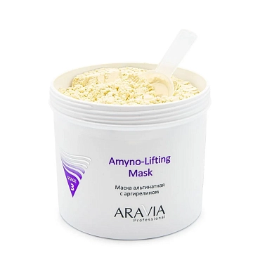 ARAVIA Маска альгинатная с аргирелином / Amyno-Lifting 550 мл