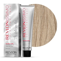 REVLON PROFESSIONAL 9.01 краска для волос, очень светлый блондин пепельный / RP Revlonissimo Colorsmetique 60 мл, фото 2