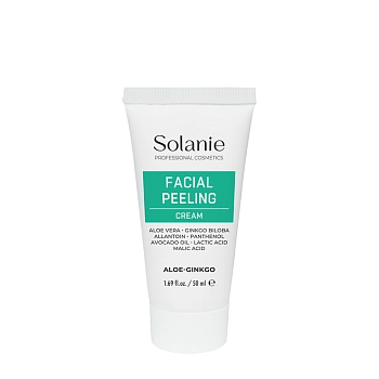 Крем-пилинг для лица / FACIAL PEELING CREAM 50 мл, SOLANIE