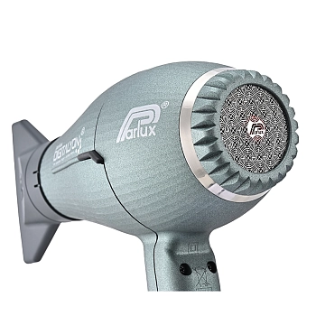 PARLUX Фен Digitalyon Glitter Grey серый, ионизация, 2 насадки 2400 Вт, фото 5