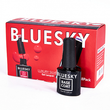 BLUESKY База для ногтей / Luxury Silver 10 мл