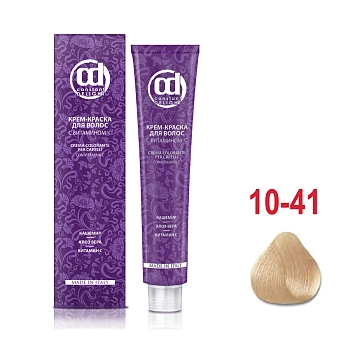 CONSTANT DELIGHT 10/41 краска с витамином С для волос, светлый блондин бежевый сандре 100 мл, фото 2