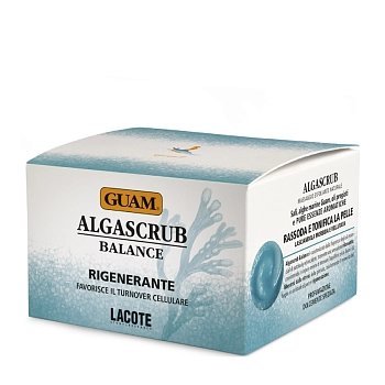 GUAM Скраб с эфирными маслами Баланс и Восстановление / ALGASCRUB 300 мл, фото 2