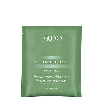 Порошок обесцвечивающий с экстрактом женьшеня и рисовым протеинам 30 г, KAPOUS