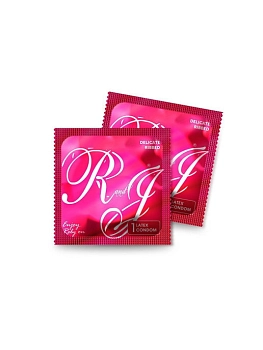 R and J Презервативы ребристые, натуральный латекс / DELICATE 3 шт, фото 2