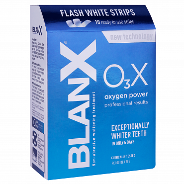BLANX Полоски O3X Сила кислорода / BlanX O3X Flash White Strips 10 шт