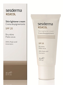 SESDERMA Крем депигментирующий для лица СЗФ 20 / KOJICOL PLUS 30 мл, фото 3