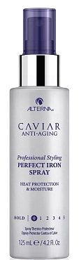 ALTERNA Спрей с антивозрастным уходом для волос Абсолютная термозащита / Caviar Anti-Aging Professional Styling Perfect Iron Spray 125 мл