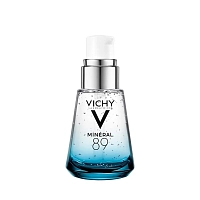 VICHY Гель-сыворотка ежедневная для кожи подверженной внешним воздействиям / Mineral 89 30 мл, фото 6