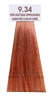 MACADAMIA NATURAL OIL 9.34 краска для волос, очень светлый золотистый медный блондин / MACADAMIA COLORS 100 мл, фото 1