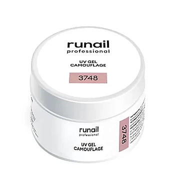 RUNAIL УФ-гель камуфлирующий, чайная роза 30 г, фото 1