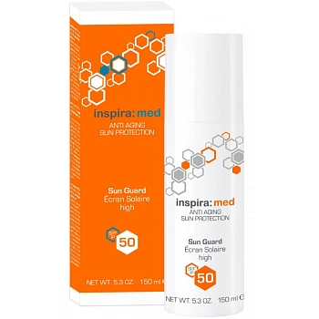 INSPIRA COSMETICS Эмульсия солнцезащитная для лица SPF 50 150 мл, фото 2
