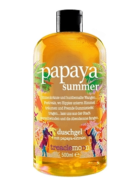 TREACLEMOON Гель для душа Летняя папайя / Papaya summer Bath & shower gel 500 мл