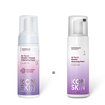 ICON SKIN Пенка мицеллярная / Re:Mineralize Air Touch 175 мл, фото 2