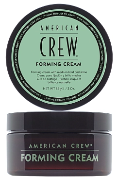 AMERICAN CREW Крем со средней фиксацией и средним уровнем блеска для укладки волос и усов, для мужчин / Forming Cream 85 г