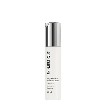 Крем ночной омолаживающий с ретинолом для лица / Skinjestique Night Miracle Retinol Cream 50 мл, SKINJESTIQUE