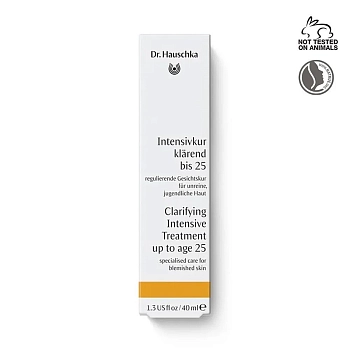 DR. HAUSCHKA Тоник интенсивный для ухода за проблемной кожей до 25 лет / Intensivkur klärend bis 25 40 мл, фото 2