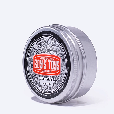 BOY’S TOYS Паста для укладки волос высокой фиксации с низким уровнем блеска 101 карат / Boy's Toys 40 мл