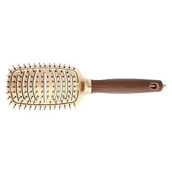 Щетка EXPERT CARE FLEX Nylon Bristles Gold&Brown