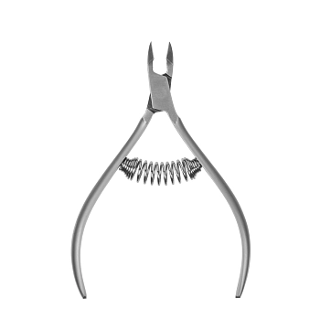 Кусачки для кожи Premium, лезвие 7 мм, спиральная пружина, KS-71